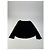 Top in jersey nero con scollo a barca Christian Dior vintage L - vista 2