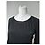 Top in jersey nero con scollo a barca Christian Dior vintage L - vista 7