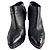 Timeless Chanel Botines de plataforma de cuero con cadena adornada CC 110 38,5 Negro - vista 2