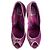 Miss Dior Peep Toes 135 Pump in Velluto 40.5 Viola Porpora - vista 4