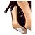 Valentino Garavani Décolleté in velluto Rockstud Spike 41.5 Borgogna Bordò - vista 12