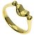 Anello Bean in oro giallo 18K di Tiffany & Co.
