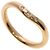 Anello a banda curva in oro rosa 18K con 3 diamanti Tiffany & Co.