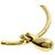 Anello a forma di goccia in oro giallo 18K Tiffany & Co. - vista 7