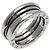 Bulgari Anello B.zero1 a 2 bande in oro bianco 18K Bvlgari - vista 2