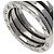 Bulgari Anello B.zero1 a 2 bande in oro bianco 18K Bvlgari - vista 6