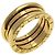 Bulgari Anello B.zero1 a 2 bande in oro giallo 18K Bvlgari - vista 2
