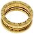 Bulgari Anello B.zero1 a 2 bande in oro giallo 18K Bvlgari - vista 4