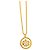 Collana con pendente logo placcato oro Dior - vista 2