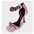 Versace Pink Medusa Textil-Absatzsandalen 38,5 gebraucht - Ansicht 3