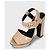 Beige lackleder Sandalen von Hermès Größe 37,5 gebraucht - Ansicht 3