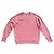 Pull Barrie Rose V-Ausschnitt - 100% Kaschmir Gr. XL Pink