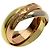 Anello Trinity Cartier in oro 18K - vista 2