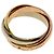 Anello Trinity Cartier in oro 18K - vista 3