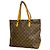 Borsa Tote Cabas Mezzo Monogram di Louis Vuitton Marrone
