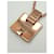 Hermès Collier HERMES Eileen, marron glacé, or rose  - vue 2