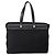 Hermès Herbag Cabas aus Stoff und Leder GM Schwarz - Ansicht 2