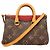 Borsa a mano Nano Pallas Monogram Louis Vuitton Marrone Fuschia