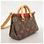 Borsa a mano Nano Pallas Monogram Louis Vuitton Marrone Fuschia - vista 2