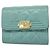 Chanel Boy Dreifach-Brieftasche in Blau