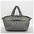 Borsa in nylon grigia Chanel Coco Cocoon Marrone - vista 15