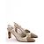 Chanel Ecru-Absatzschuhe Roh - Ansicht 3
