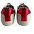 Gucci Gestreifte Leder Sneakers mit Ace Maxi Logo 37.5 Weiß - Ansicht 8