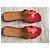 Sandalias Hermès Oran de piel rosa - vista 17