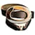 Hermès Double Leather Bracelet in Black with Silver Rings  - view 1
