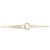 Autre Marque Collana a forma di cuore in oro rosa Au750 e oro giallo Au750 D'oro - vista 5