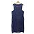 Autre Marque Trunk Kleid Blau Marineblau