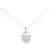 Autre Marque Collana in Au750 con Diamanti Argento
