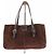 Fendi Borsa baguette in camoscio marrone - vista 2