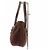 Fendi Borsa baguette in camoscio marrone - vista 4