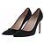Manolo Blahnik Décolleté nere in camoscio Nero
