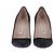 Manolo Blahnik Décolleté nere in camoscio Nero - vista 4