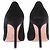 Manolo Blahnik Décolleté nere in camoscio Nero - vista 5