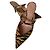 Zimmermann Sandalen mit Tigerdruck Braun Schwarz Leopardenprint