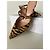 Zimmermann Sandalen mit Tigerdruck Braun Schwarz Leopardenprint - Ansicht 3