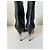 Botines IRO de cuero negro perforado - vista 5