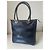 Courreges Borsa tote Courrèges in tela blu navy Blu scuro - vista 2