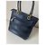 Courreges Borsa tote Courrèges in tela blu navy Blu scuro - vista 8