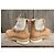 Heschung Stiefeletten Ginkgo Leder Beige - Ansicht 4