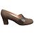 Mocassini con tacco Carel Diane marrone scuro