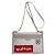 Borsa a tracolla piatta in denim Monogram Louis Vuitton Marrone Arancione