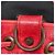 Borsa a mano mini pom classica Balenciaga Rosso - vista 14