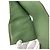 Céline Portafoglio bi-fold Celine Triomphe con patta Verde - vista 12