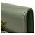 Céline Portafoglio bi-fold Celine Triomphe con patta Verde - vista 25