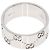 Anello Gucci Icon Wide #22 in oro bianco 18K - vista 4