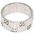 Anello Gucci Icon Wide #22 in oro bianco 18K - vista 5